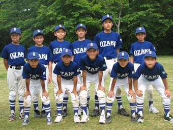 尾崎野球スポーツ少年のチーム写真